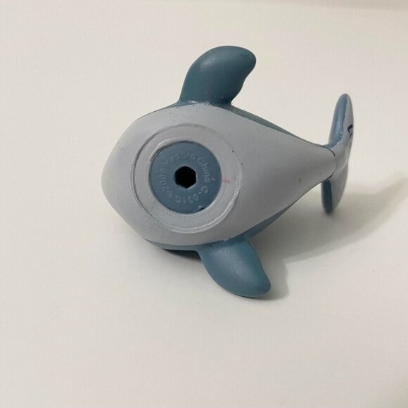 Littlest Pet Shop 1603 Blue Dolphin Pink Flower Whale Fish LPS - Picture 8 of 12